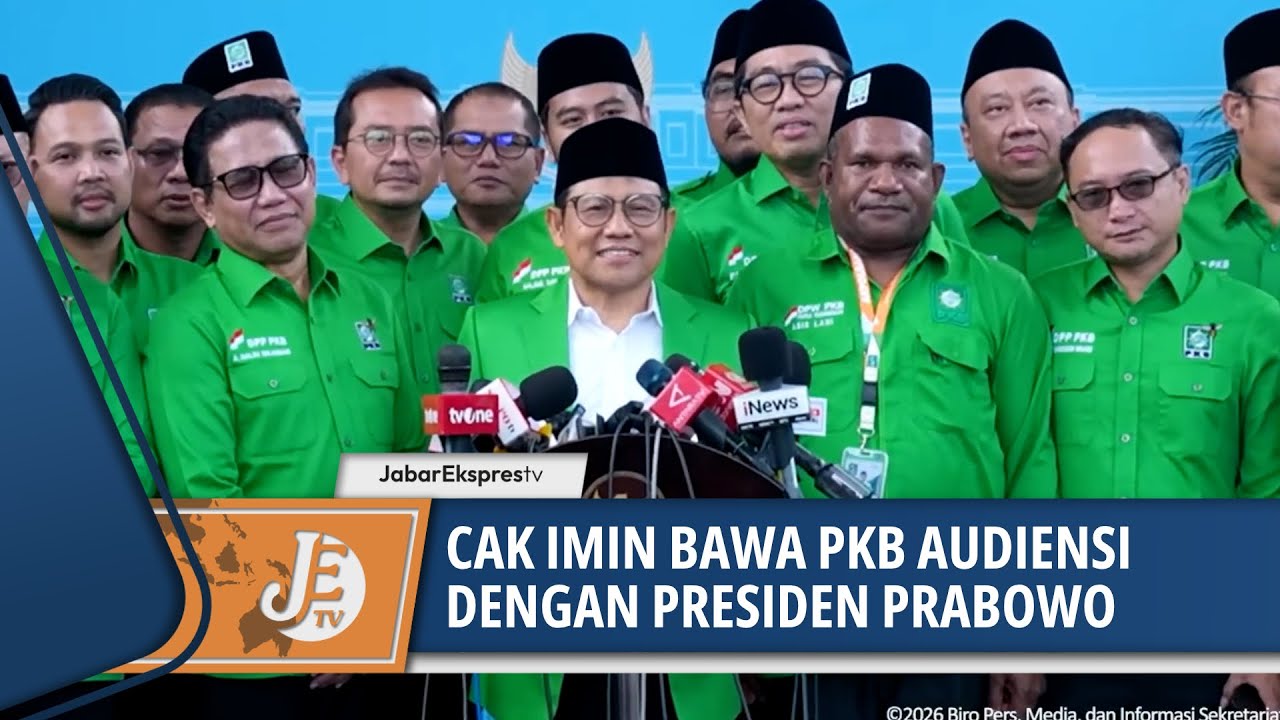 KETUA UMUM DPP PKB MUHAIMIN ISKANDAR LAKUKAN AUDIENSI DENGAN PRESIDEN PRABOWO