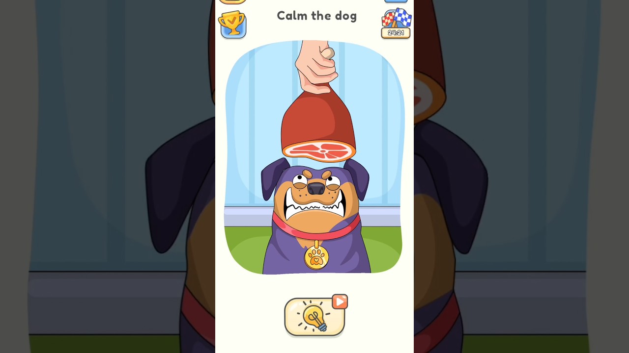DOP 5  (Delete One Part) Calm the Dog #dop2 #viral #shortvideo #dop #dop5 #games