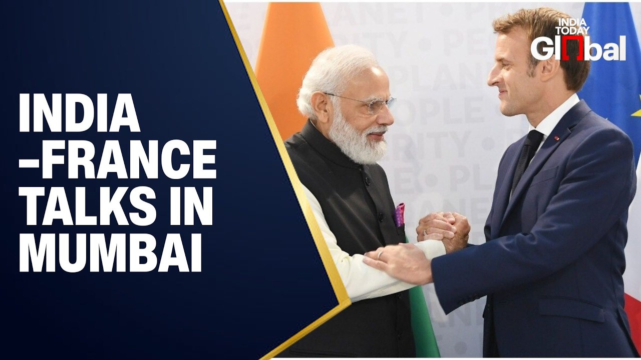 LIVE: PM Modi Meets President Macron in Mumbai | India&ndash;France Talks