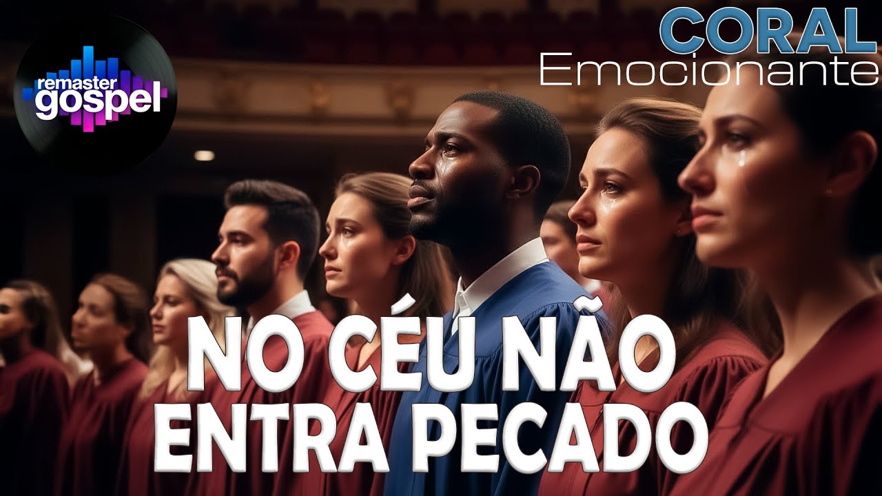 NO CÉU NÃO ENTRA PECADO emocione-se comigo com este lindo CORAL numa versão emocionante