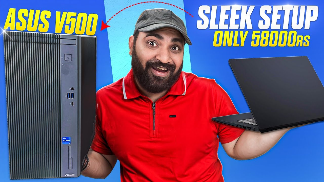The Perfect Prebuilt PC Setup for Everyone - ASUS V500 Mini Tower