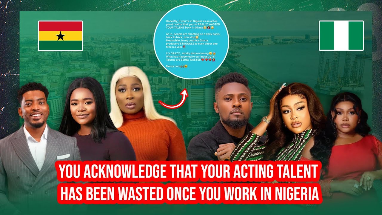 You acknowledge that your acting talent has been wasted once you work in Nigeria - Gloria Sarfo