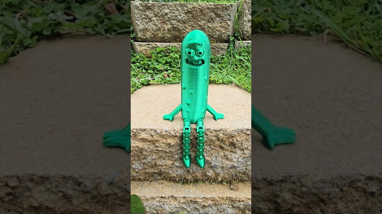 Articulated Pickle Rick