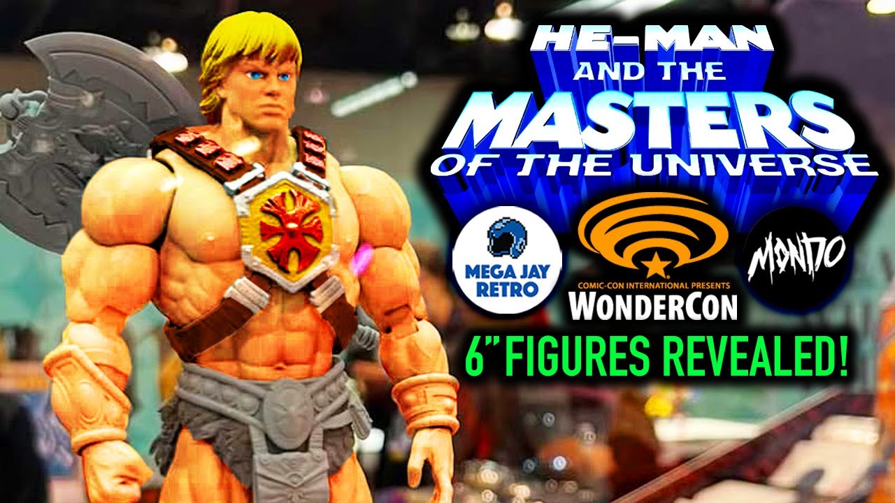 First Look at He-Man MOTU 200X by Mondo at WonderCon 2025