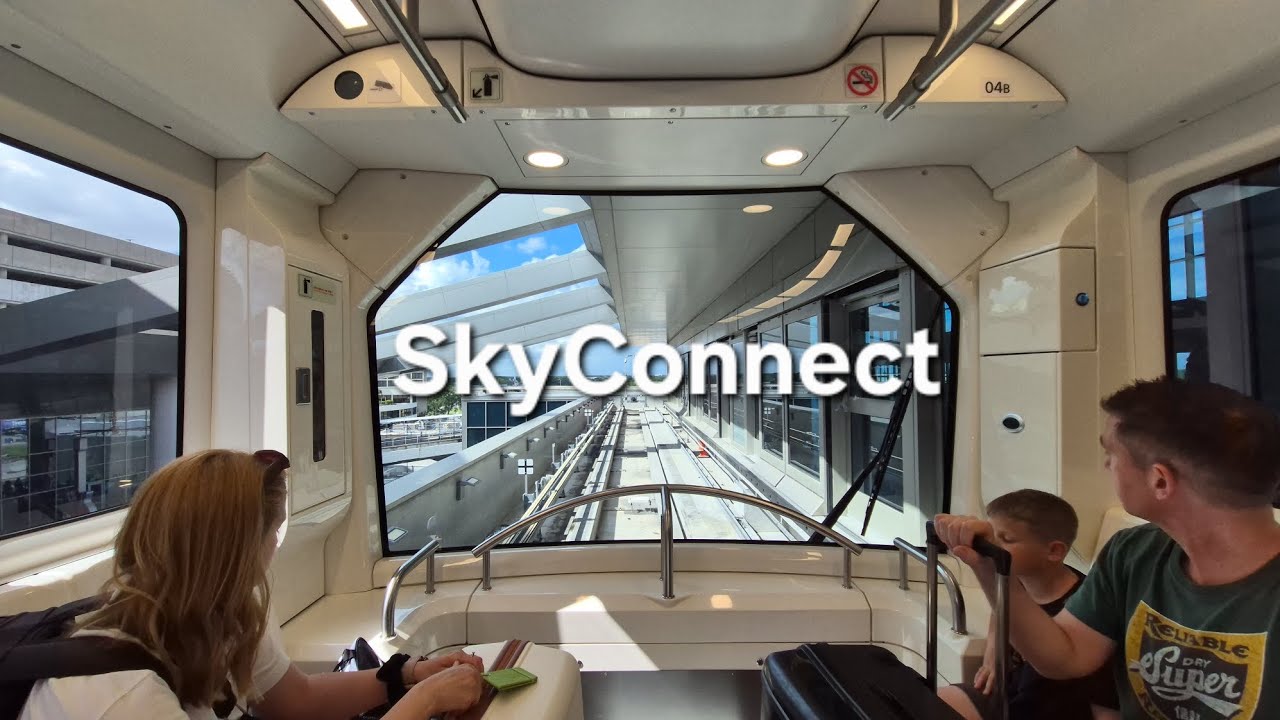 Шаттл-поезд SkyConnect в аэропорту Тампа (шаттл в аэропорту Тампа)