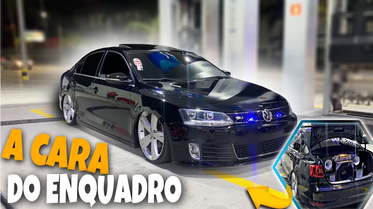 A CARA DO ENQUADRO JETTA REBAIXADO LACRADO COM SOM DE SAVEIRO