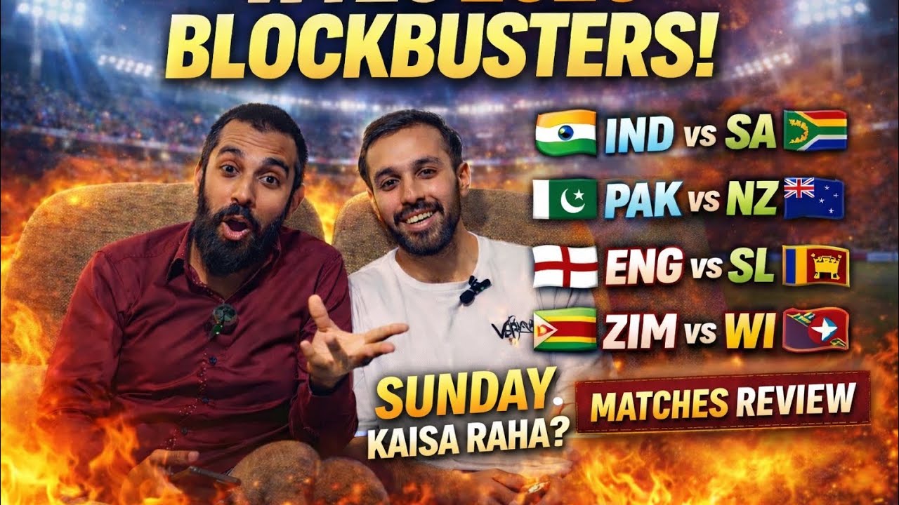 India crushed by South Africa | PAKvNZ a Washout | Match Review & Analysis | T20 World Cup 2026 