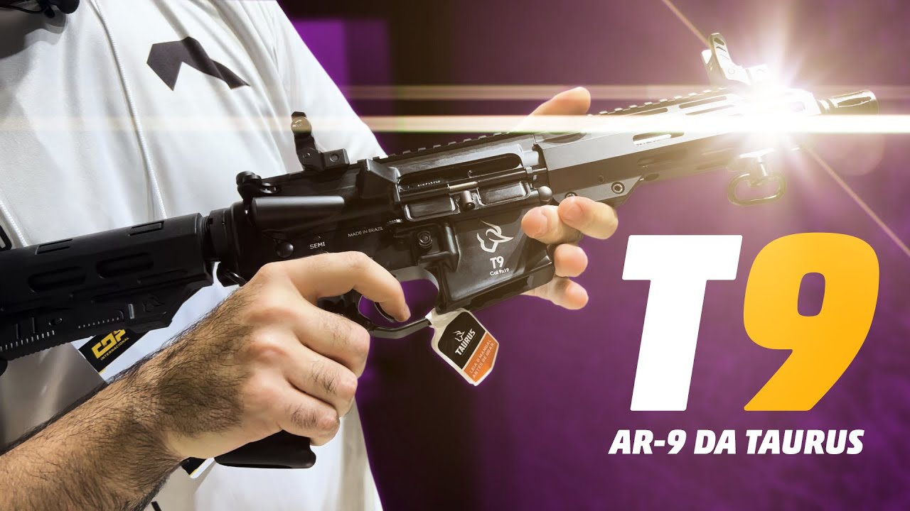 Taurus T9 - Finalmente o AR-9 da Taurus - COP INTERNACIONAL