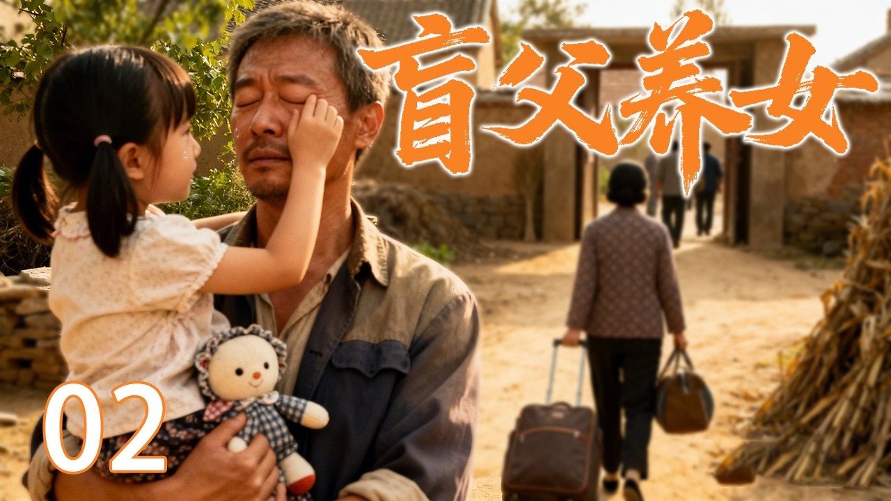 【2026最火情感电视剧】盲父养女02 |  母亲抛下孩子出国多年未归，父亲独自操劳养家，等孩子长大才发现他已双眼失明。#电视剧 #苦情 #情感