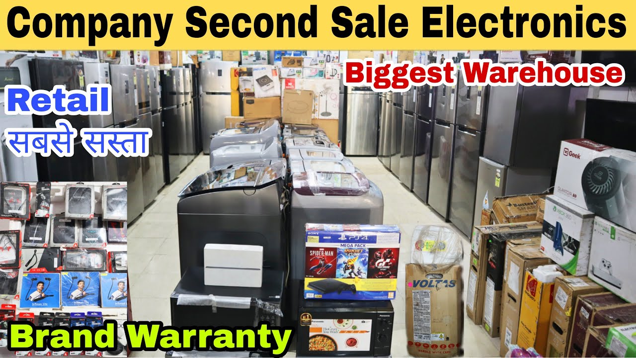 Cheapest Electronic Items & Home Appliances Warehouse AC, Fridge, Washing Machine, 4k led Tv, Oven