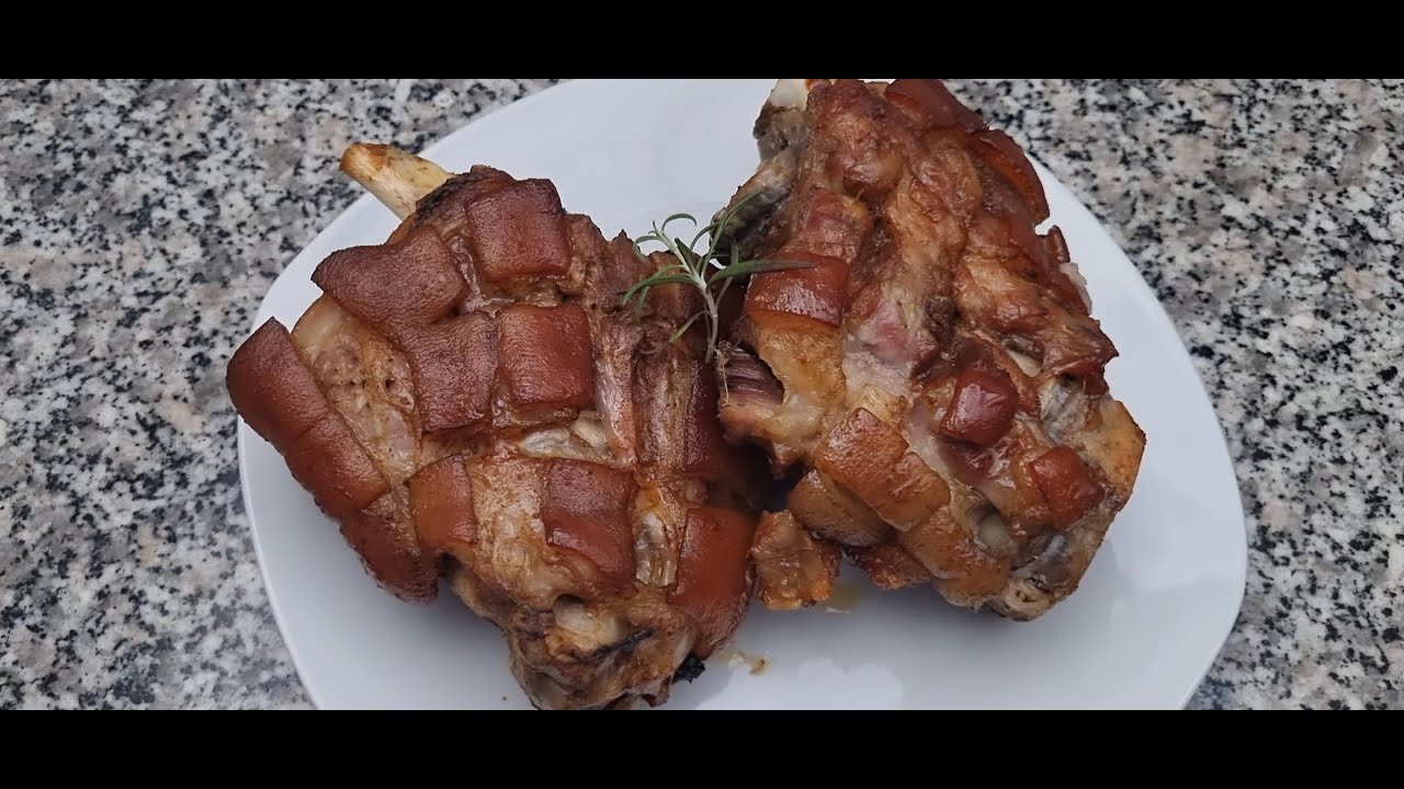 cel mai bun CIOLAN DE PORC LA CUPTOR /Schweinshaxe Rezept