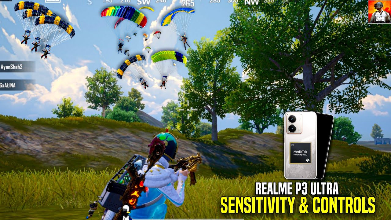 REALME P3 Ultra Best BGMI Sensitivity Code 🎯 | Perfect Zero Recoil Settings for All Android Phones