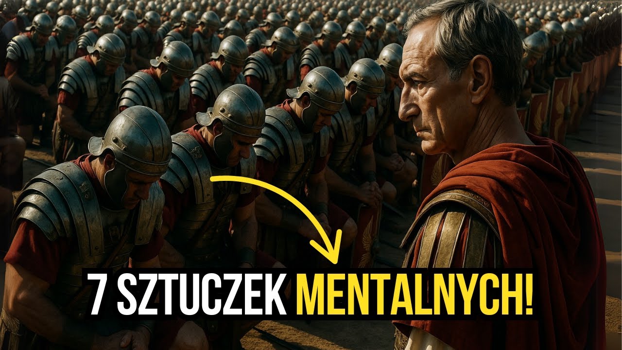 7 SEKRETNYCH SZTUCZEK UMYSŁOWYCH JULIUSZA CEZARA, które ZDOMINOWAŁY ARMIĘ RZYMSKĄ