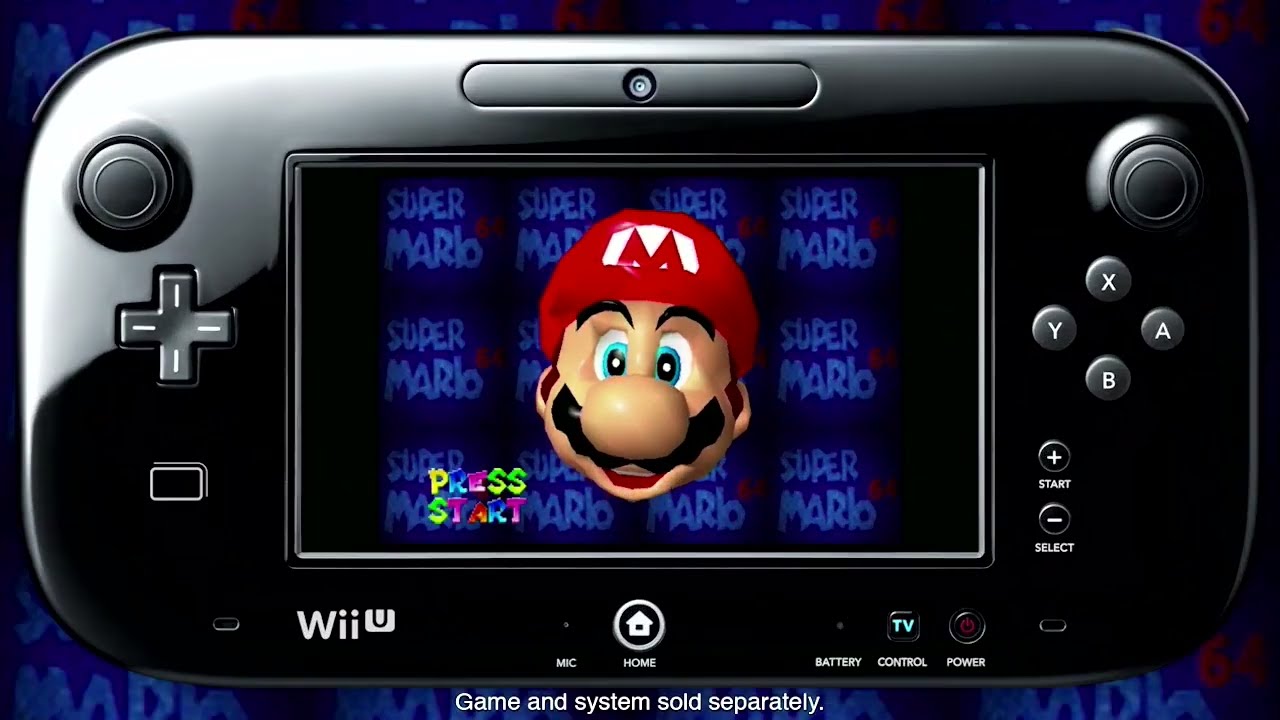 Super Mario 64 N64 Virtual Console Trailer - Wii U