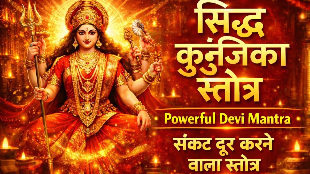 सुबह सुनें सिद्ध कुंजिका स्तोत्र | सभी संकट दूर होंगे | Durga Mantra by Geet Sheetal 
