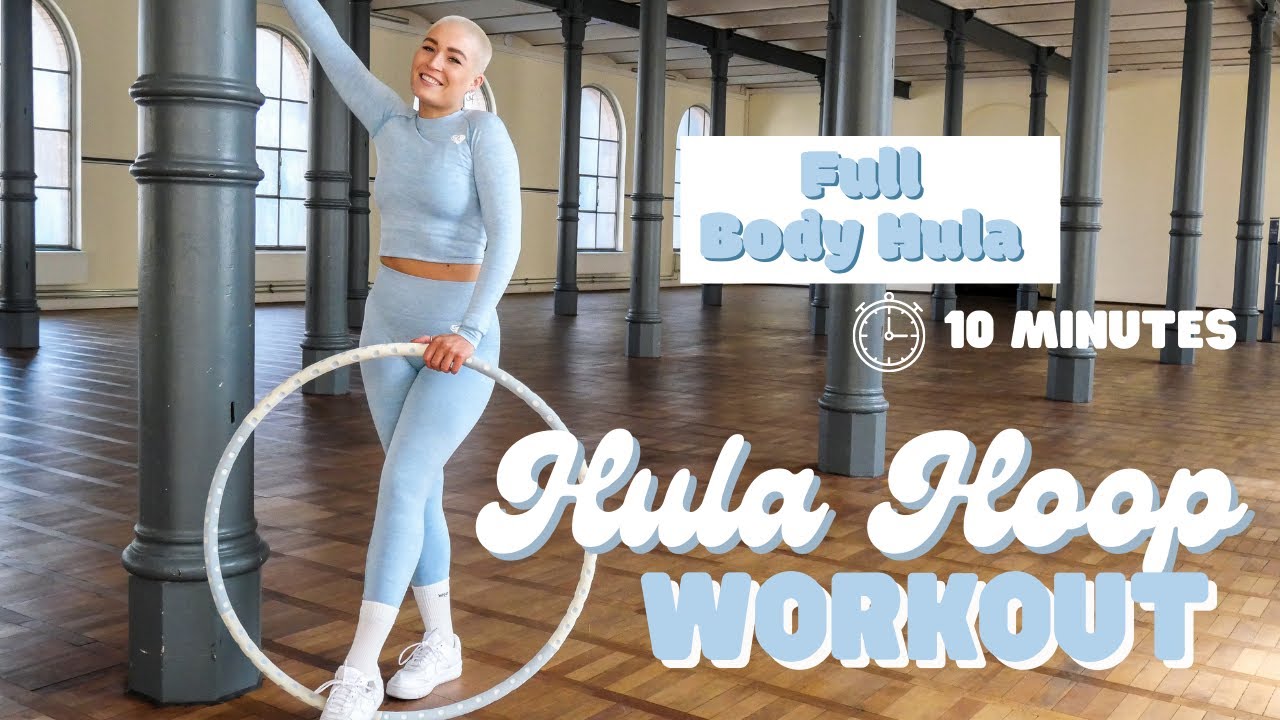 10 MIN Hula Hoop Dance Cardio Workout - Fett verbrennen und abnehmen mit dem Hula Hoop Reifen! 💪🏼