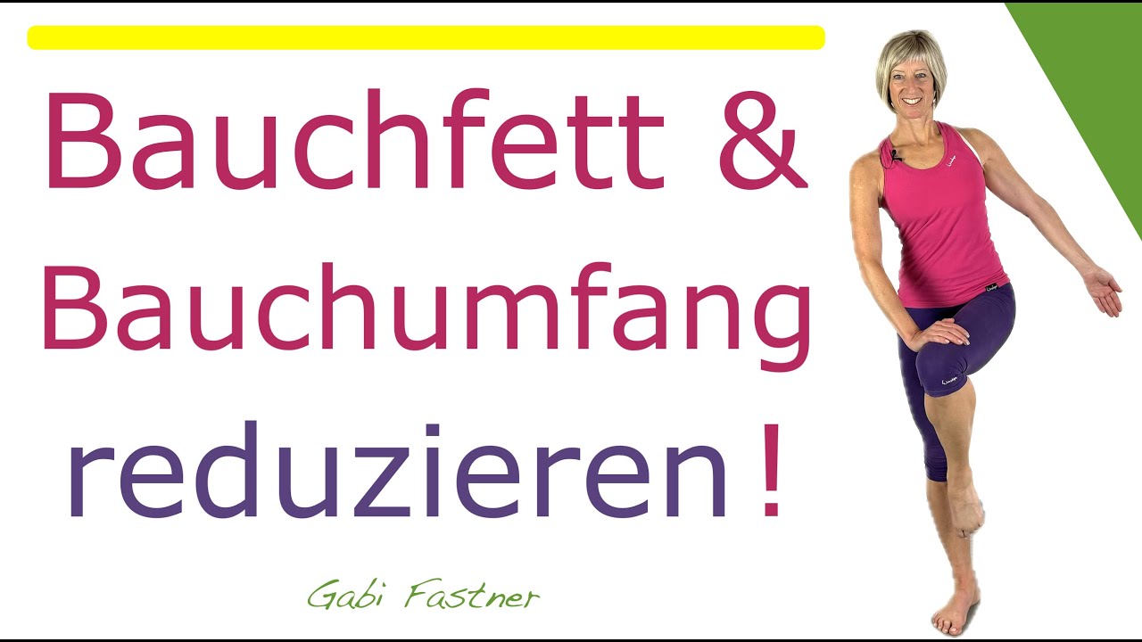 🔥 28 min. Bauchfett und Bauchumfang effektiv reduzieren | ohne Geräte, im Stehen