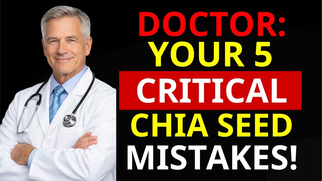 Over 60? Soak Chia Seeds the WRONG Way and Your Digestion Will Keep Suffering! | Senior Health Tips