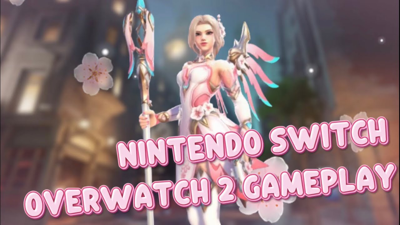 Overwatch 2 Nintendo Switch ✨ Геймплей за Мерси 🌸