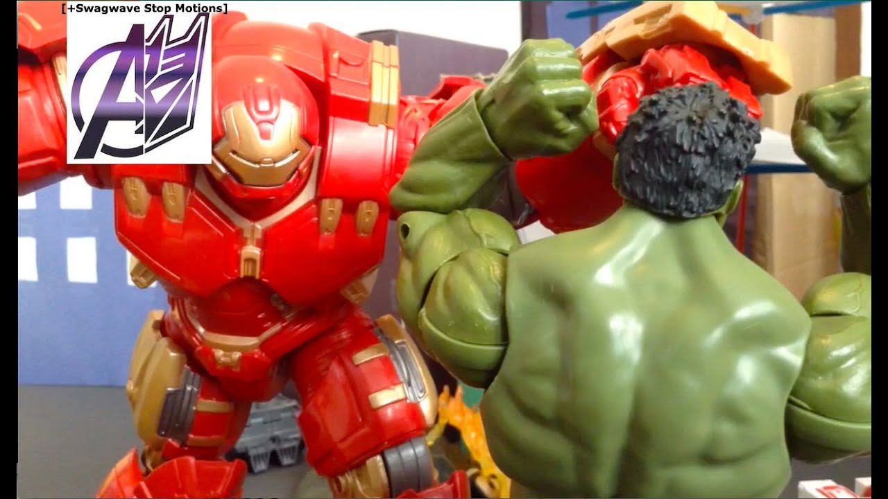 Iron man Stop Motion-Hulk vs Hulkbuster Stop Motion [Age of Ultron Aftermath]