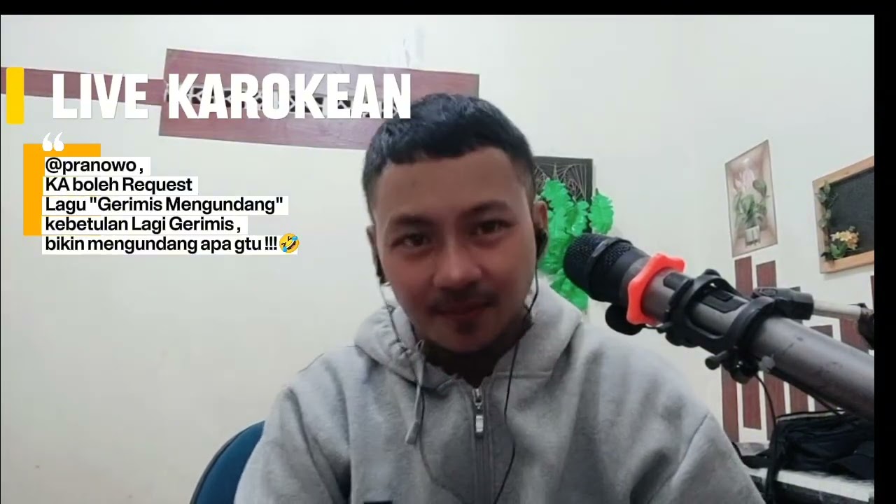 Live karokean || Gerimis Mengundang || cover || #belajarbernyanyi #coversong #indonesiamusik 