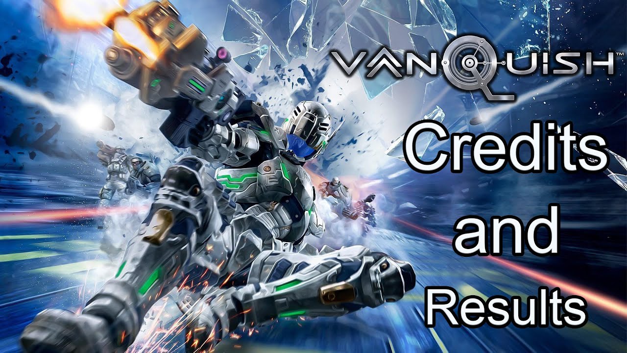 Vanquish|Credits and Results|4K 60FPS|PC Steam