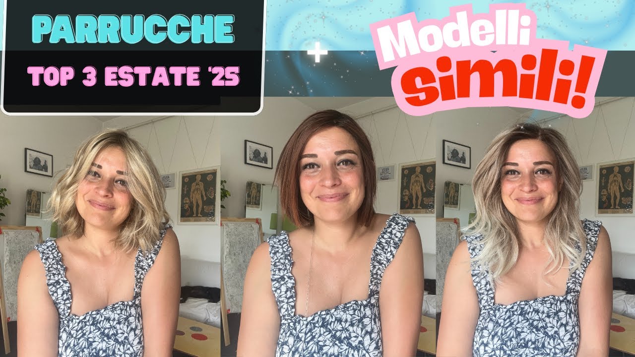 Estate 2025: Le 3 Parrucche Sintetiche più Vendute + Alternative e Suggerimenti | WigLove.com