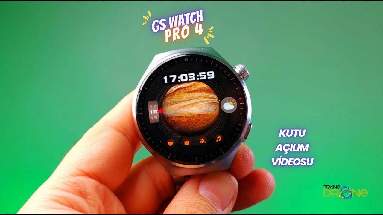 Gs Watch 4 Pro | Akıllı Saat İnceleme | Teknodrone.com