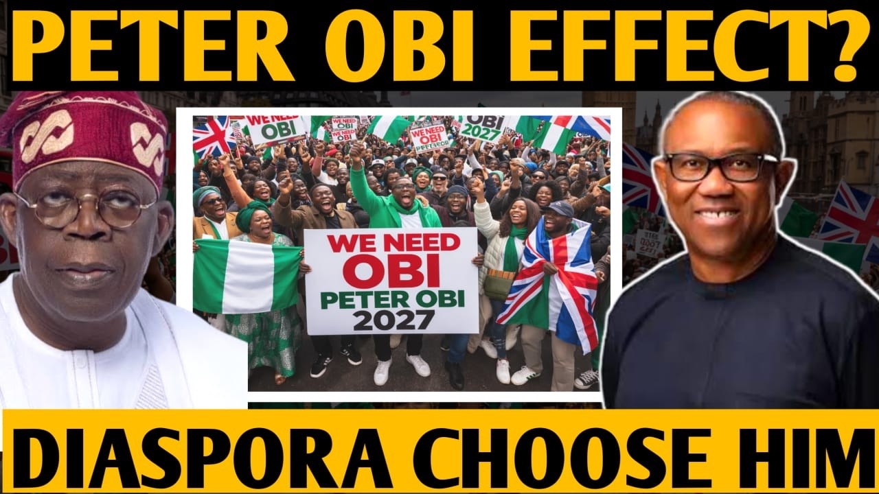 Nigerians Abroad Are Quietly Shifting Toward Peter Obi for 2027 — Here’s Why