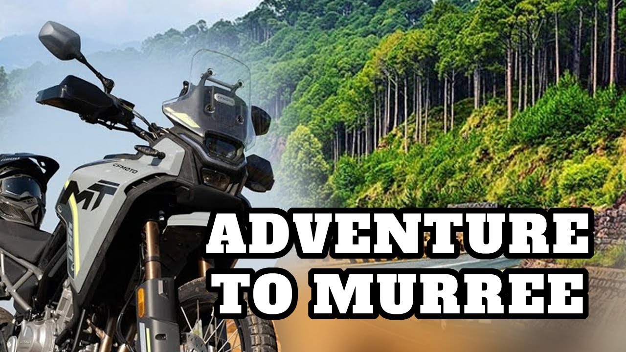 1st Moto Vlog | Short trip to Murree on MT-450 | Adventure Bike #adventure #motovlog