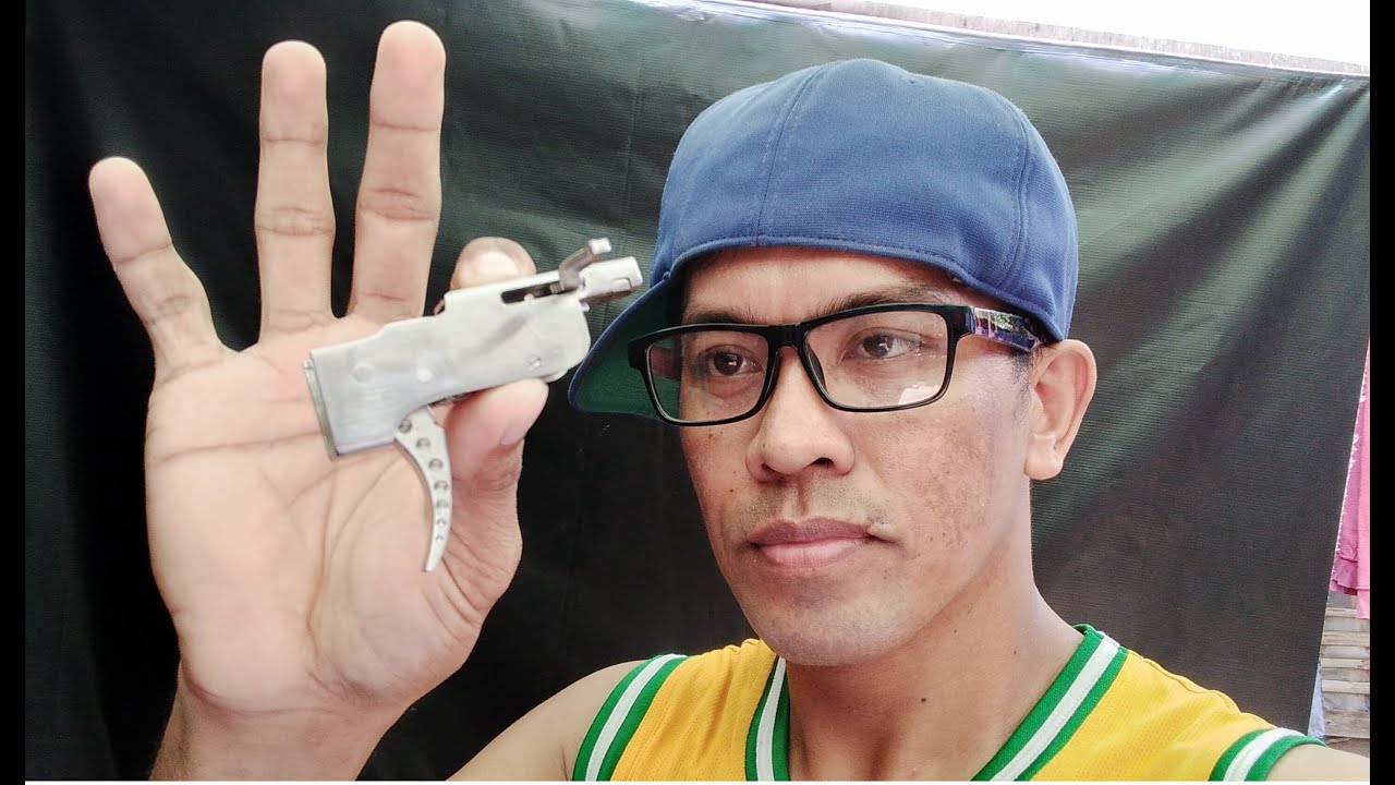 how to make trigger mechanism for speargun  with line release new design #2