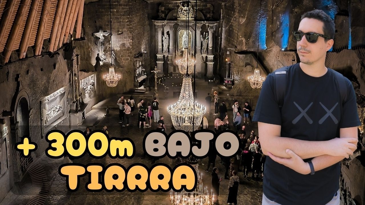 El MUNDO SECRETO BAJO TIERRA 🤯 Descubre las increíbles MINAS de SAL de Wieliczka | Viaje a Polonia 🌍