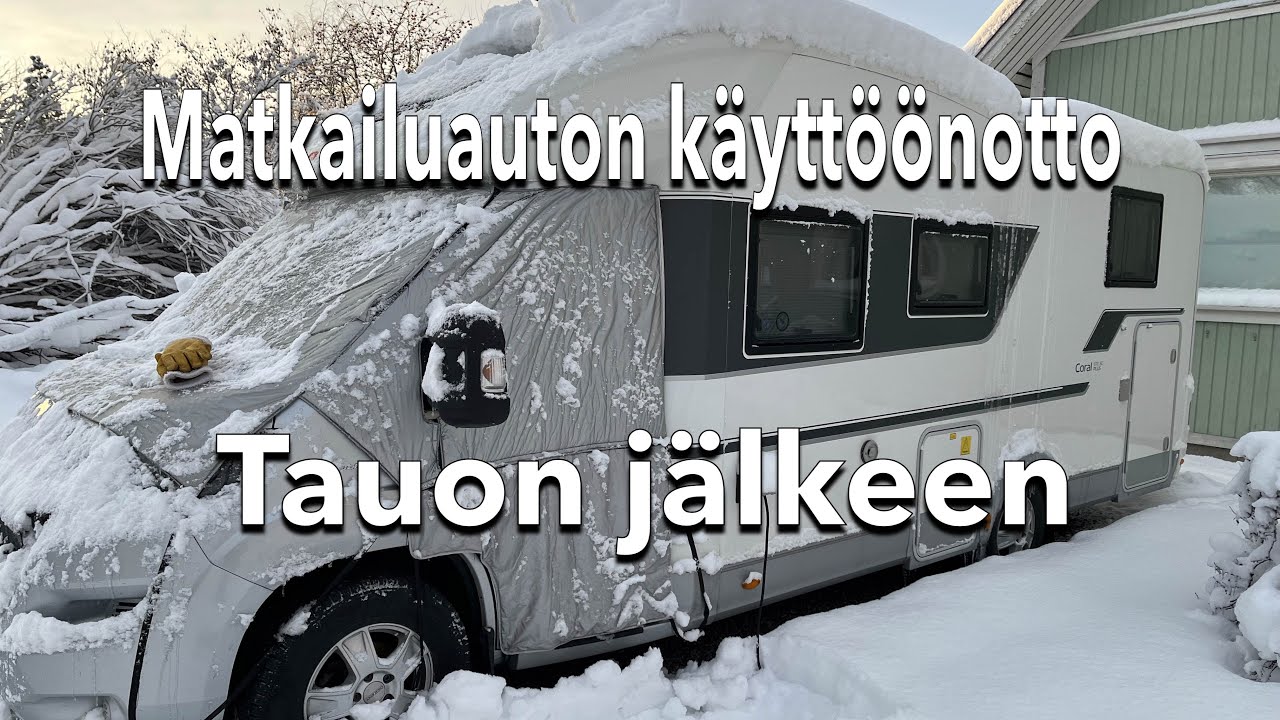 Matkailuauton käyttöönotto tauon jälkeen