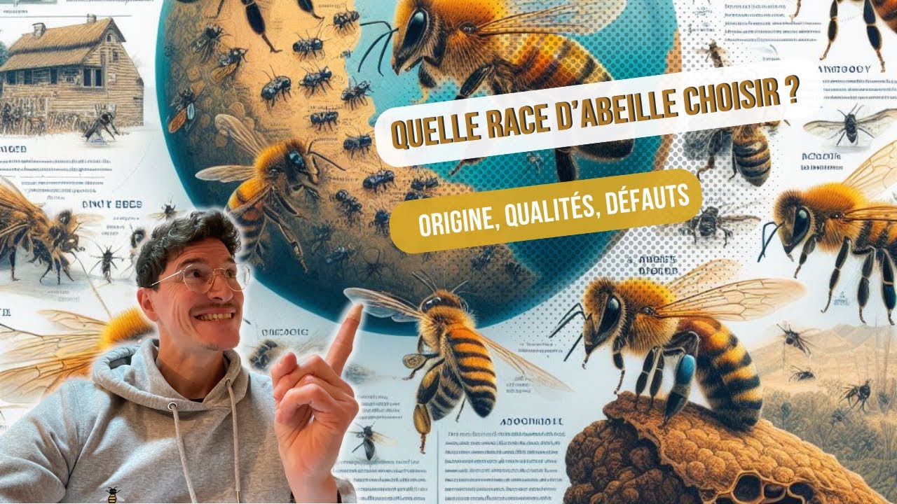 Quelle race d'abeille choisir ? Les différentes espèces, leurs qualités et leurs défauts [S02E03]
