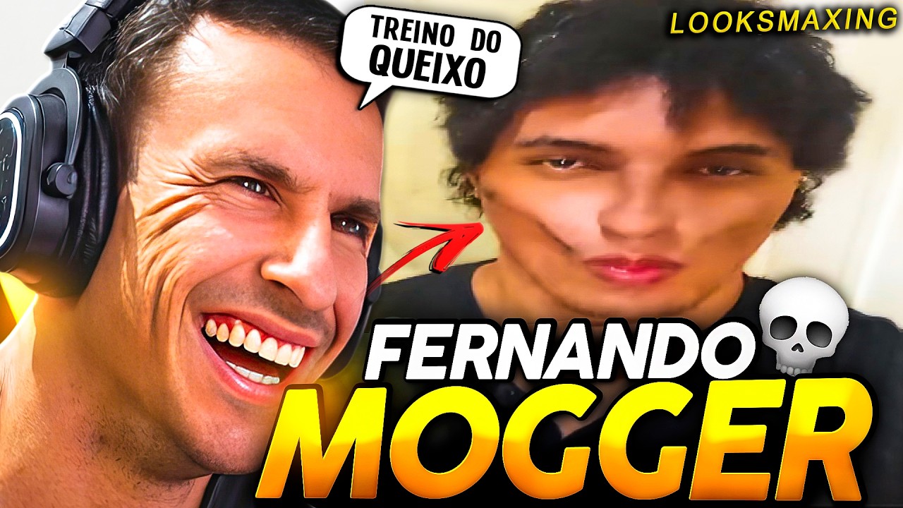 SUPER XAND&Atilde;O REACTING TO FERNANDO MOGGER 💀 JJ | SQUARE-JAWED ALPHA!