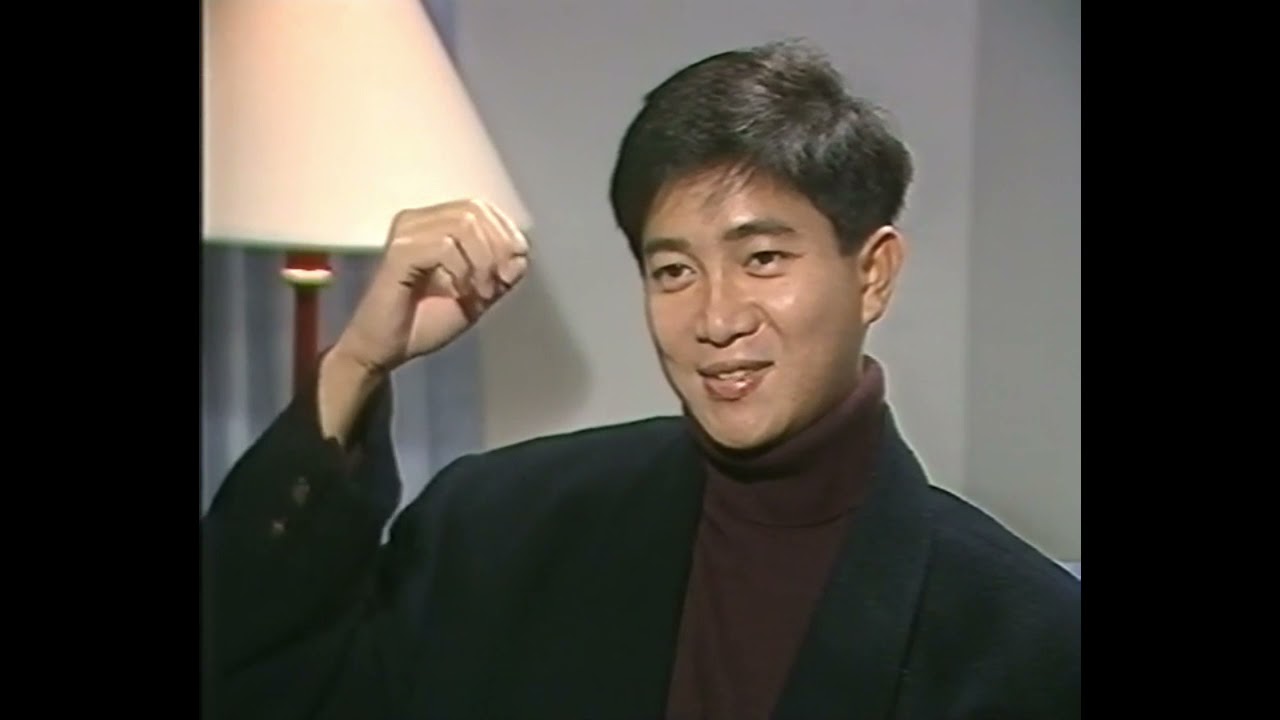 1989 Jeffrey James interviews Asian superstar, Danny Chan ENGLISH(中英字幕)
