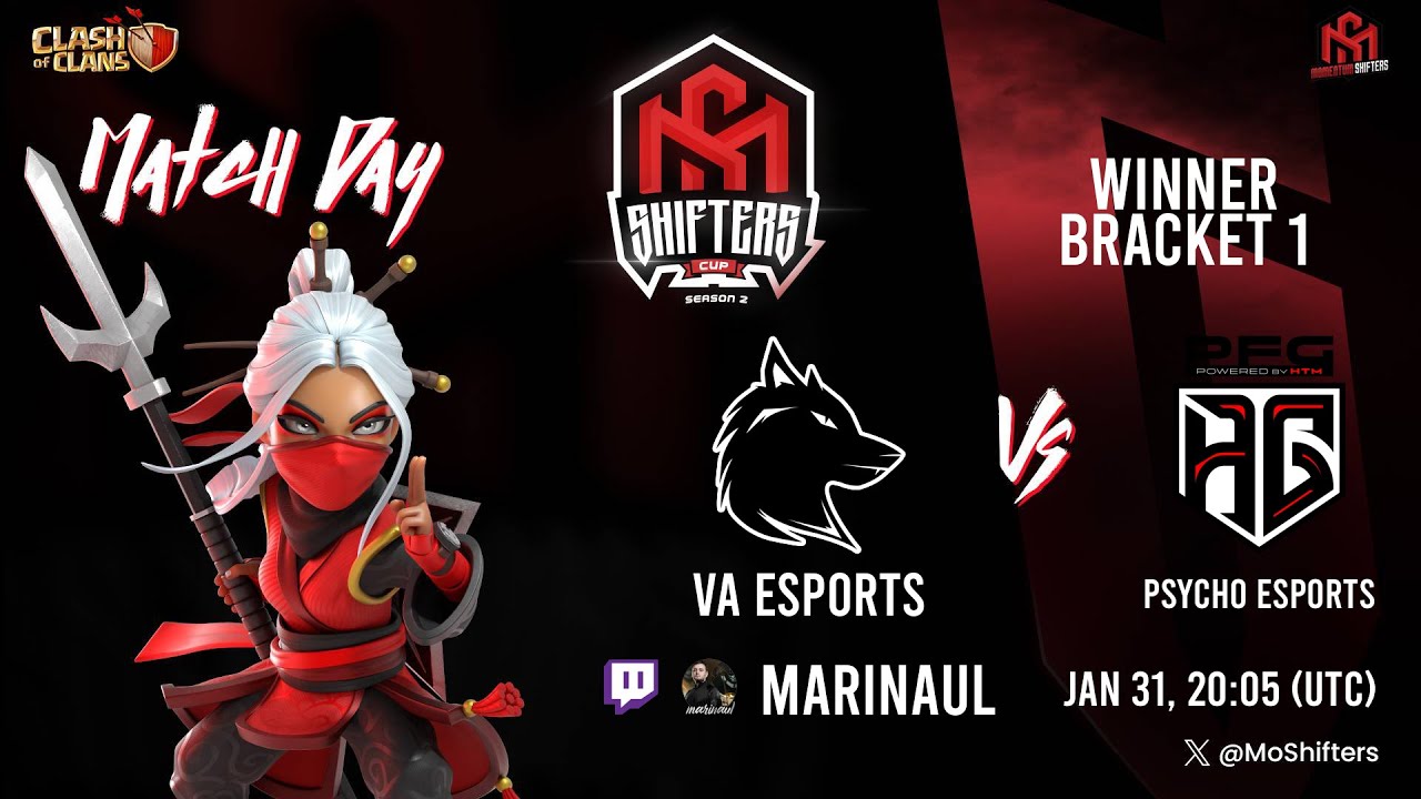 PSYCHO ESPORTS VS VA ESPORTS PELO SHIFTERS CUP