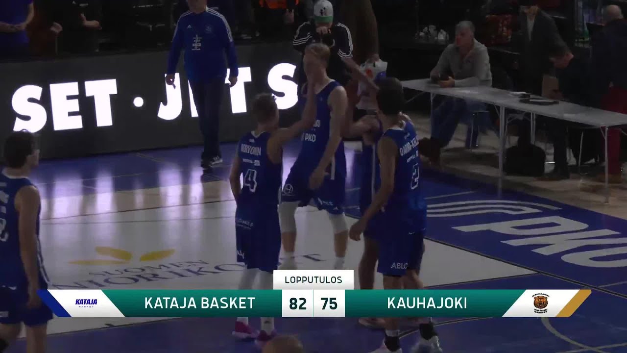 Kataja Basket vs. Kauhajoki - Game Highlights