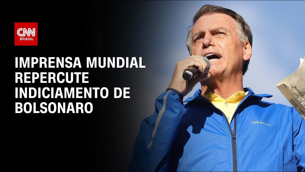 Relat&oacute;rio da PF: Imprensa mundial repercute indiciamento de Bolsonaro | BASTIDORES CNN