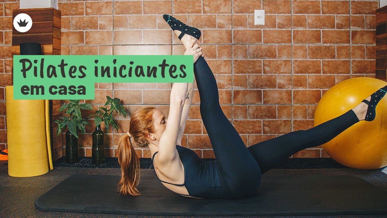 Pilates em casa: pr&aacute;tica completa para iniciantes