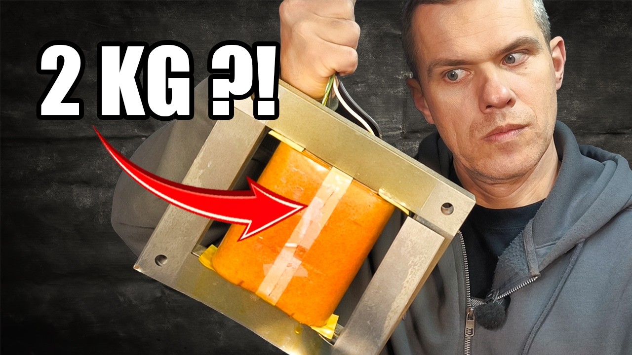 Ile miedzi naprawdę ma transformator 7,5 kg?