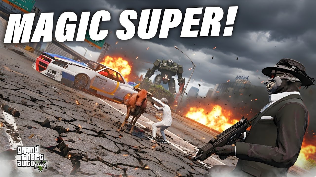 ADU KEKUATAN MAGIC TERJADI SAMA O'CONNER??  GUNDAMKU MELAWAN GUNDAM SUPRA LEGEND?😱 - GTA V ROLEPLAY