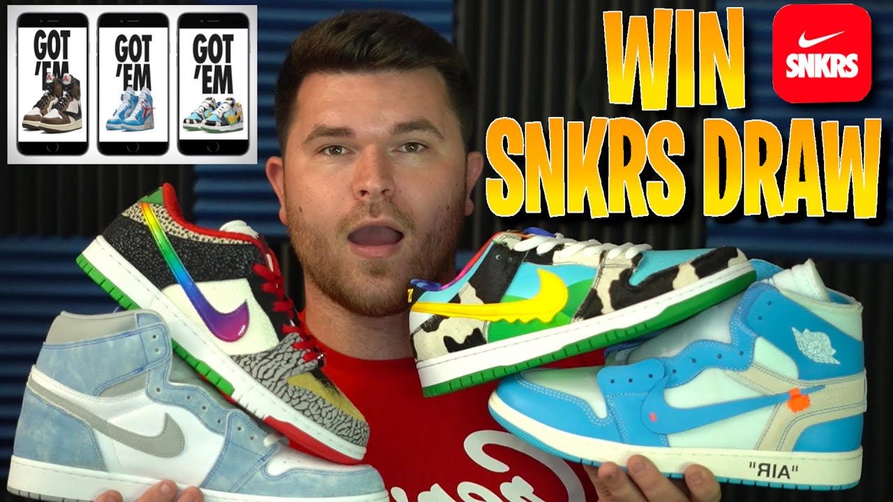 How to Win Nike SNKRS App Draws | 10 Tips for Manual Users!