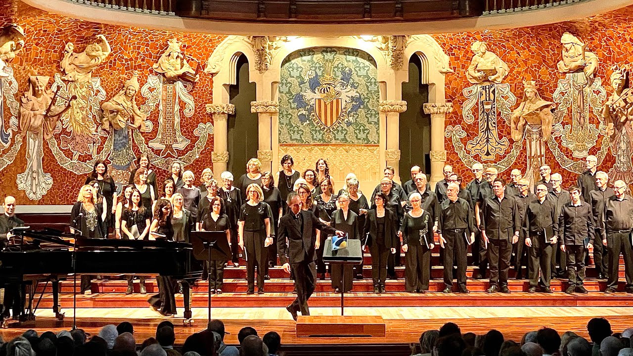 Concert Orfeó Badaloní al Palau de la Música