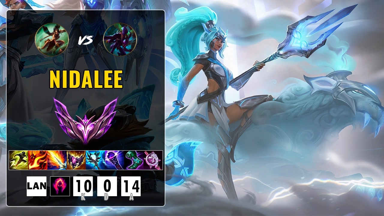 💀 ¿EL MEJOR KHA'ZIX DE LAN? NIDALEE LE RESPONDE CON 10/0/14 Y DOMINIO ABSOLUTO