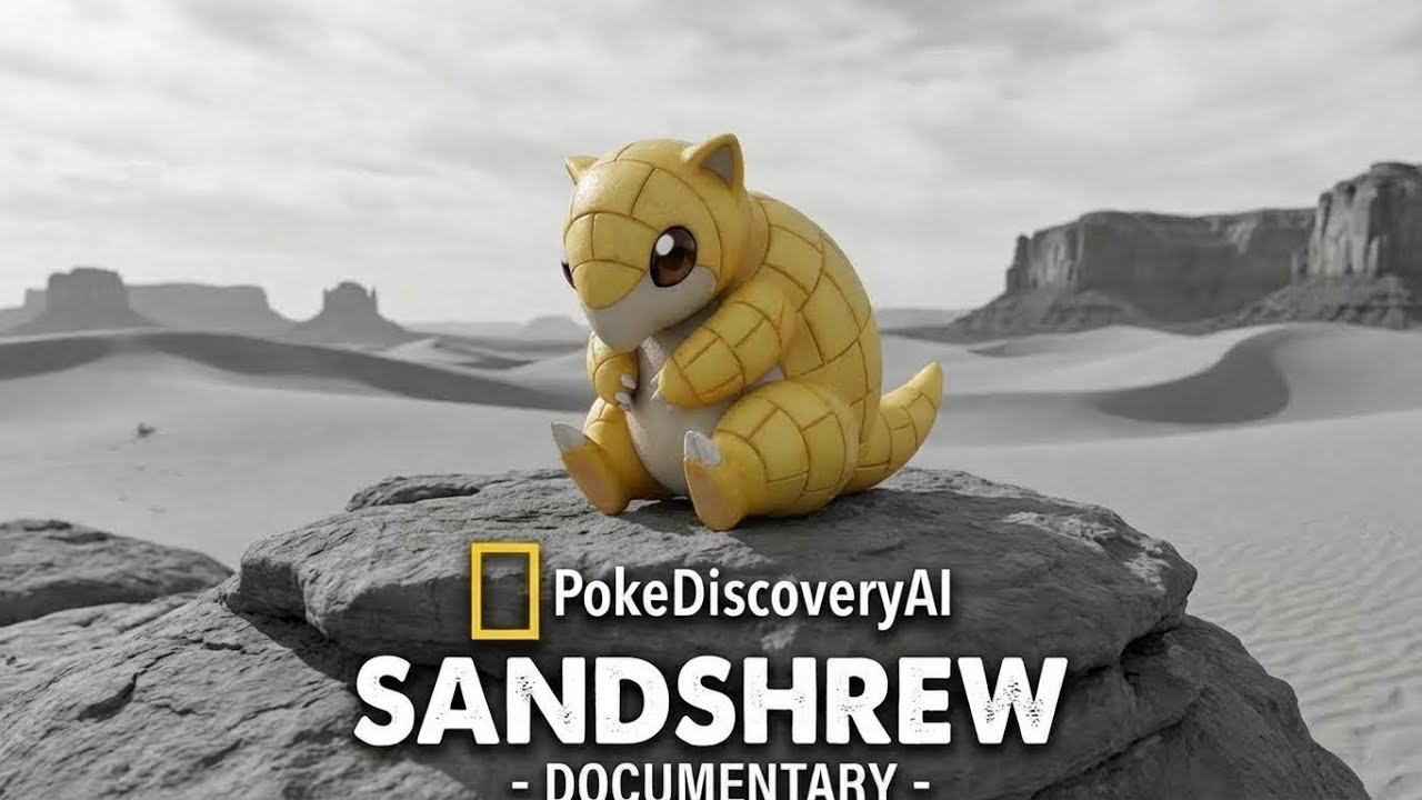 Real Life Pokémon: Sandshrew | The Desert Armor Digger