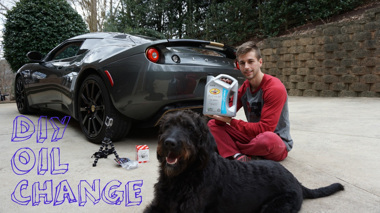Lotus Evora First OIL CHANGE! DIY Maintenance
