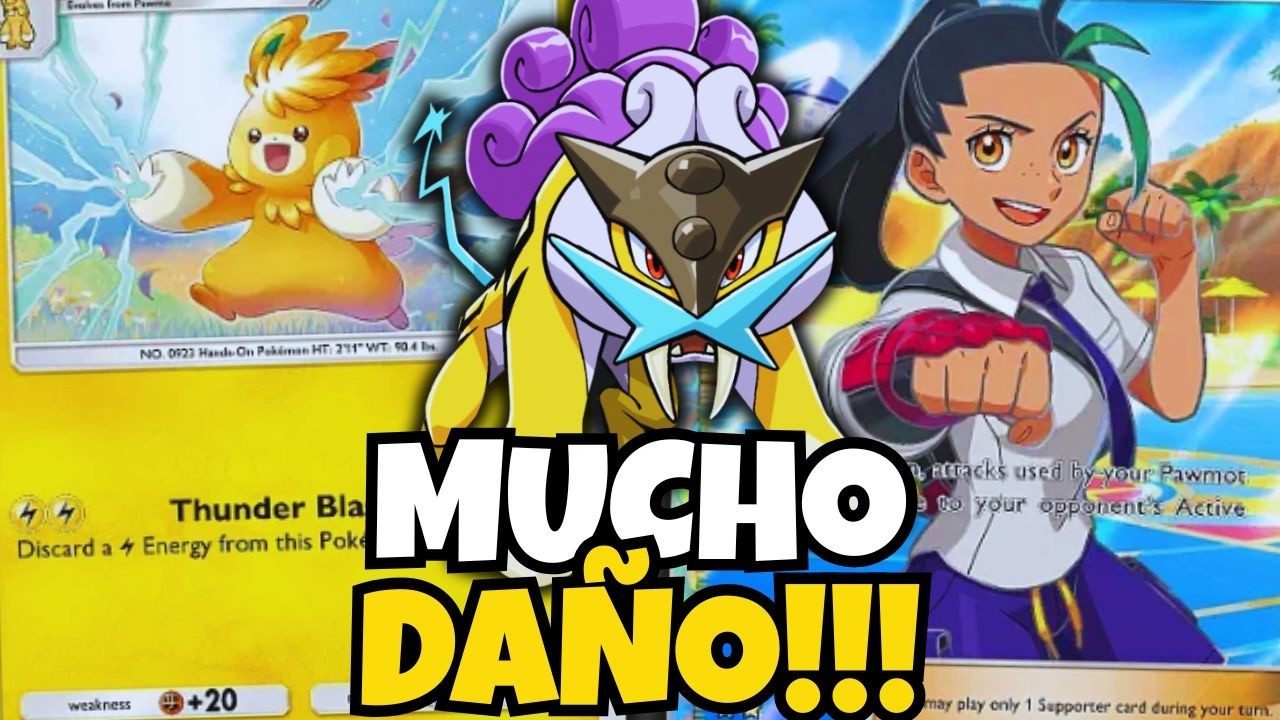 El NUEVO Pawmot y Mencía DESTRUYEN a las Cartas EX (combo brutal)