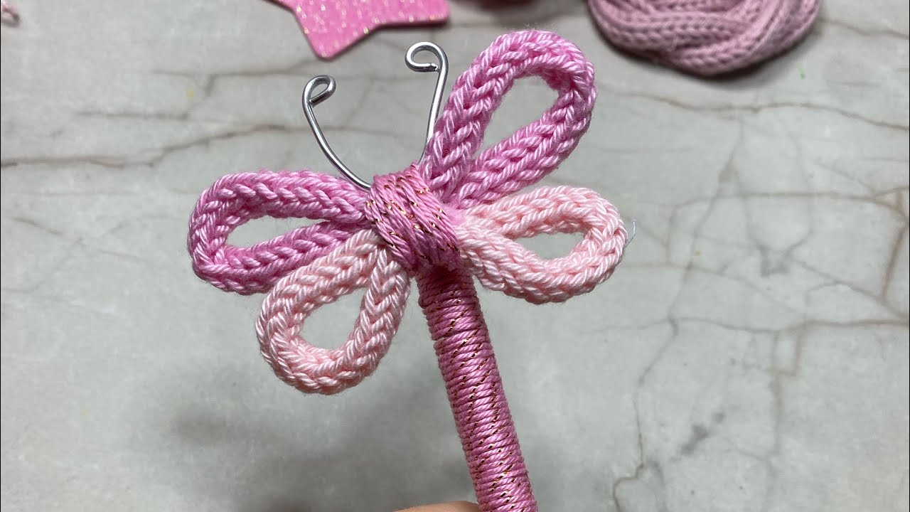 Come Decorare una Penna con una Farfalla in Tricotin | Idea Regalo o Bomboniera Fai da Te