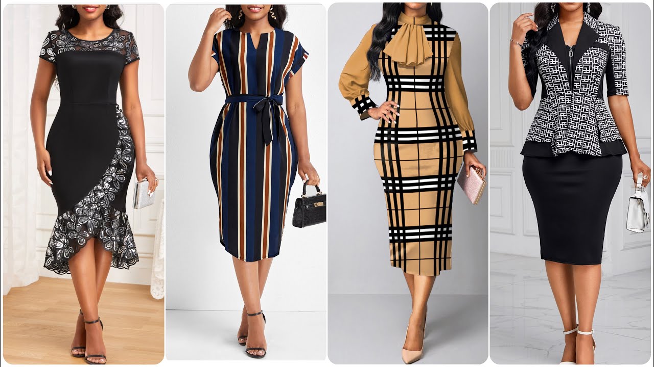 Ideas de Vestidos y Conjuntos Elegantes para Dama, #vestidos